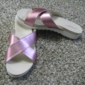 Ilse Jacobsen Chira Lavender Sky Leather Flats NWB